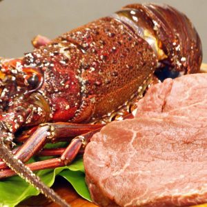 伊勢海老＆ステーキ