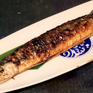 秋刀魚塩焼