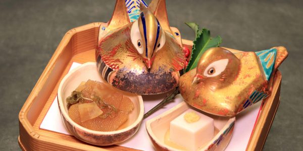 前菜（胡麻豆腐 数の子松前漬）