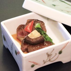 止肴（牛ひれ野田焼）