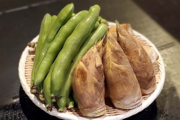 焼野菜（そら豆＆筍）