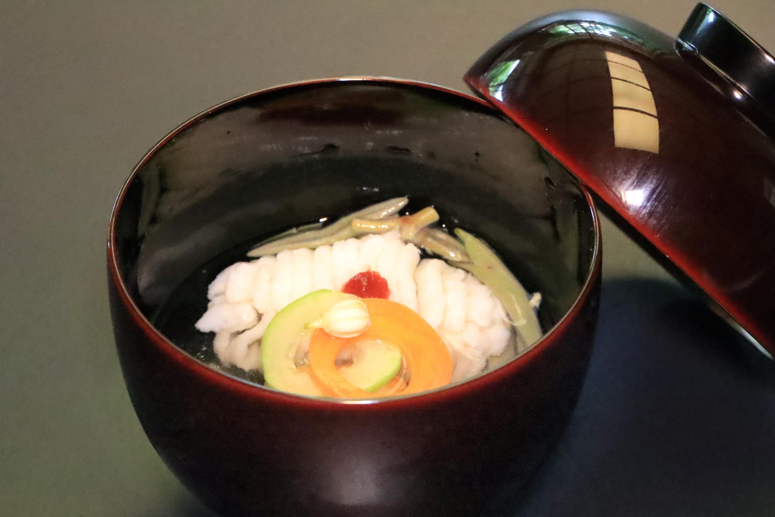 椀盛（鱧葛打ち）