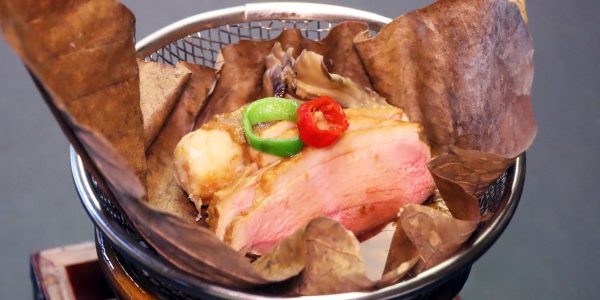 焼物（鴨ロース 野菜 味噌）