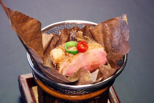 焼物（鴨ロース 野菜 味噌）