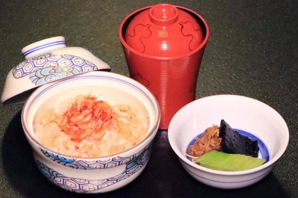 食事（新生姜御飯）