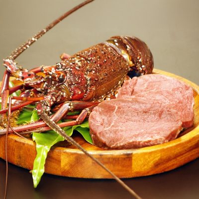 伊勢海老 ＆ ステーキ