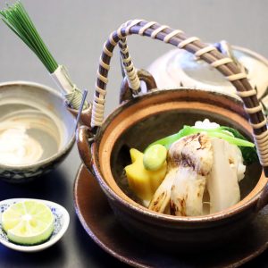 椀替り（土瓶蒸し）