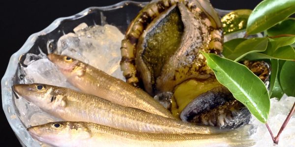 天然鮑の美食コース（Zenzeri）