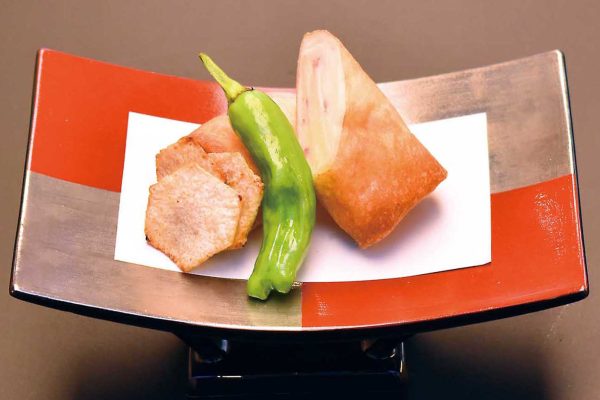 揚物(蟹クリーム春巻き)