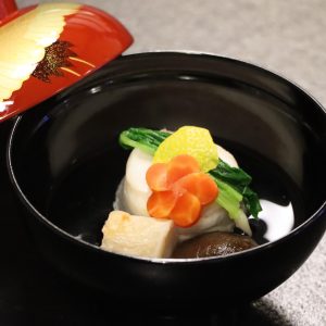 初春会席 椀盛(天鯛ふかし) 初春会席 椀盛(天鯛ふかし)