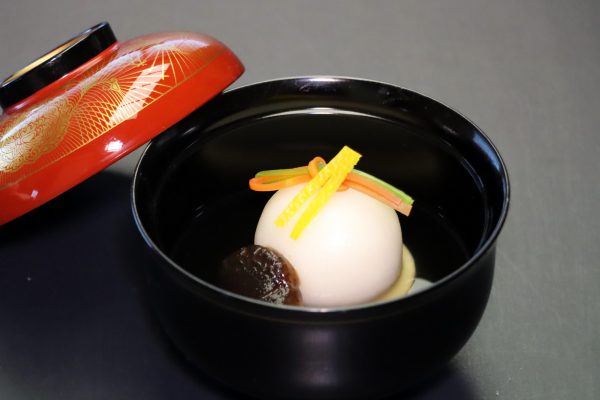 椀盛（鴨繭玉見立）