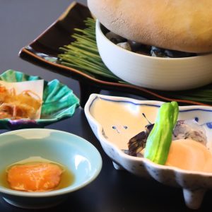 温石(車海老 帆立酒盗) 温石(車海老 帆立酒盗)