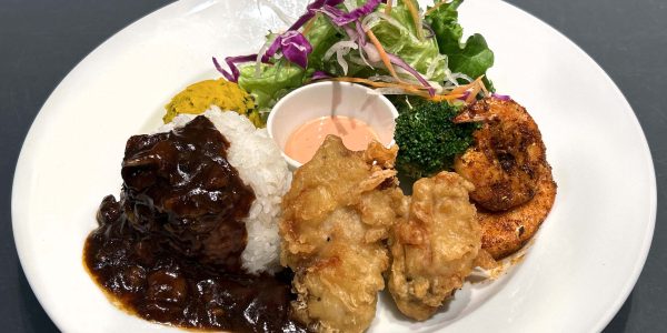 チキンフリット＆ケイジャンシュリンプ