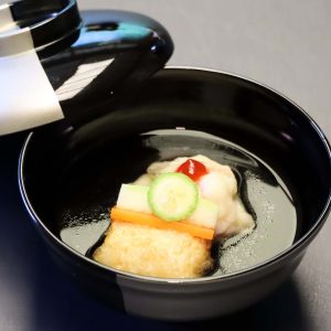 椀盛(鮎並ふかし) 椀盛(鮎並ふかし)