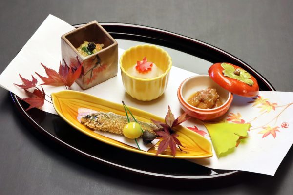 月会席_前菜(長月四品)