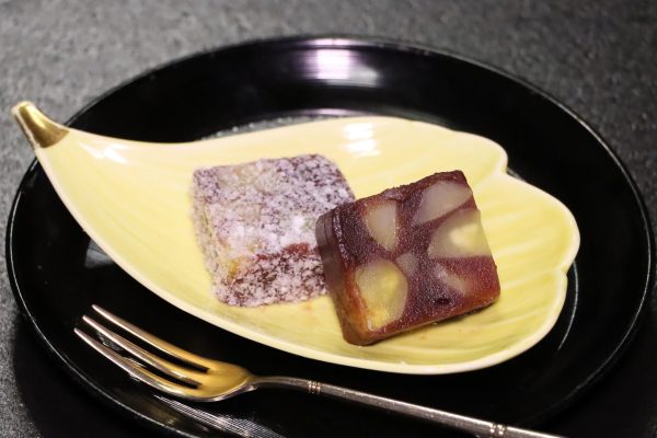 デザート　栗蒸し羊羹（別館）